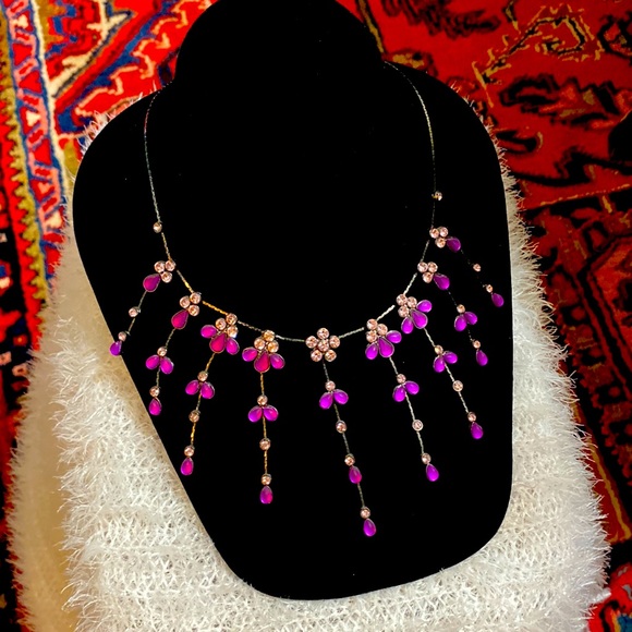 Purple and Pink Necklace - Picture 1 of 4